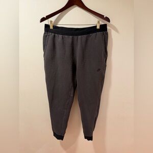 Nike Men's Charcoal Tech Pack Textured Joggers